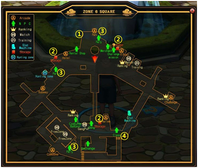 Mapa da Vila