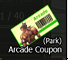 Cupom de Arcade